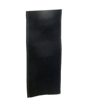 Ruban noir velours 2,5 po x 10 vgs