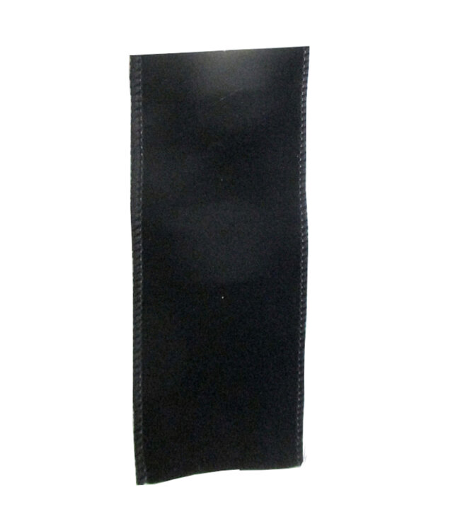 Ruban noir velours 2,5 po x 10 vgs
