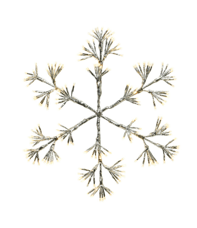 Flocon lumineux blanc chaud 37,5 po