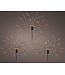 Étoiles lumineuses sur piquet blanc classique (3)