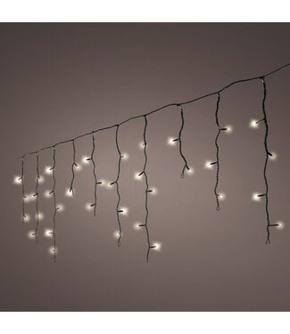 Lumières effet glaçons blanc chaud