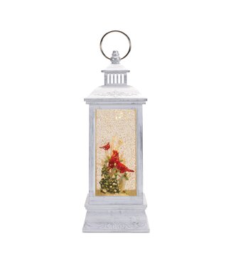 Lanterne d`eau blanche  cadinaux 13 po