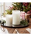 Bougeoir sapin blanc
