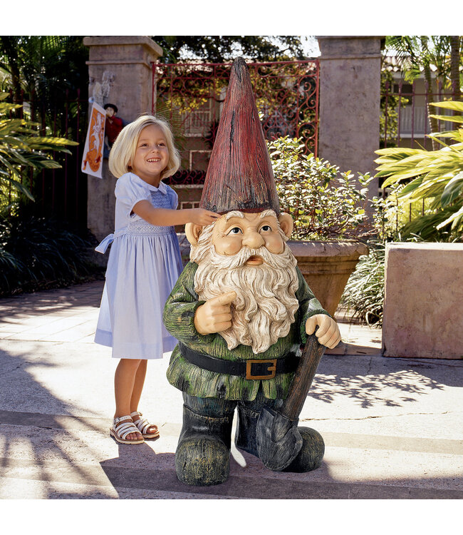 Gnome géant pelle 45 po
