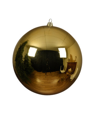 Boule plastique or brillante 10 po