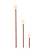 Bâtons lumineux rouille (boîte de 6)