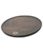 Plateau rond bois de manguier 12 po