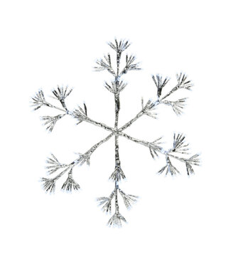 Flocon lumineux LED blanc froid 38 po