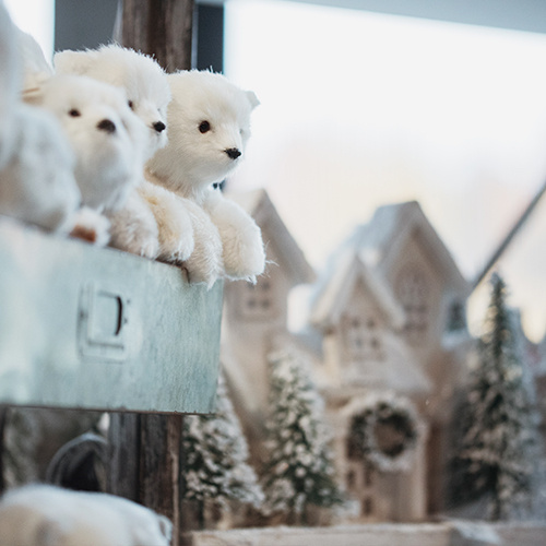 Noël blanc -  Noël Givré | Décorations en Blanc et Argent