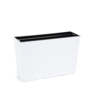 Jardinière Werbena blanc 22 po