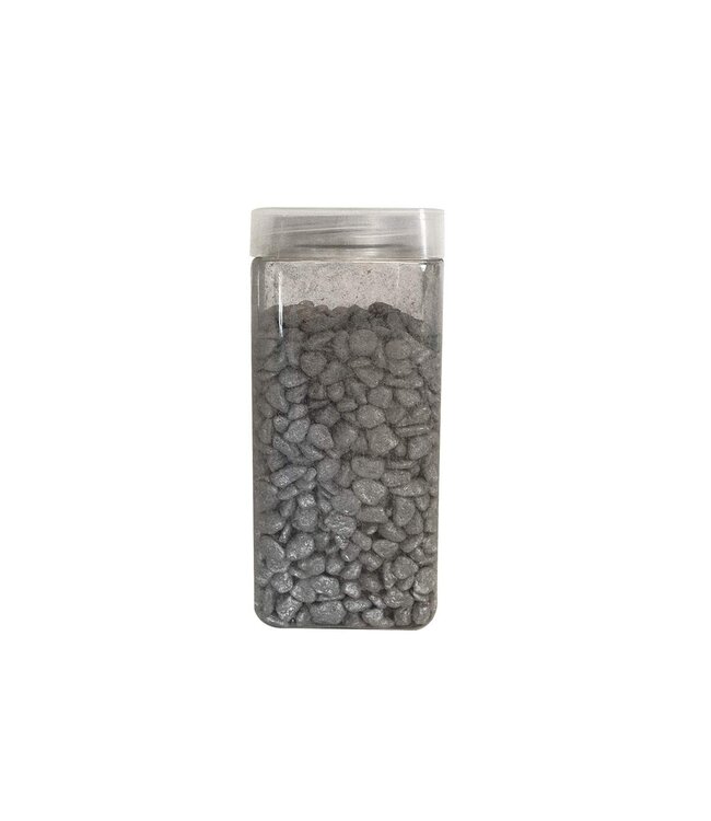 Pierres décoratives 5-8 mm argent 750 g