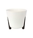 Cache-pot Frida eco blanc