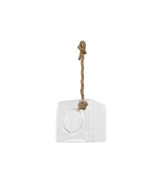 Terrarium carré suspendu
