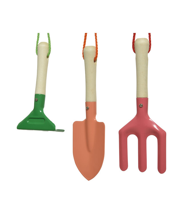 Ensemble de 3 outils de jardin pour enfants