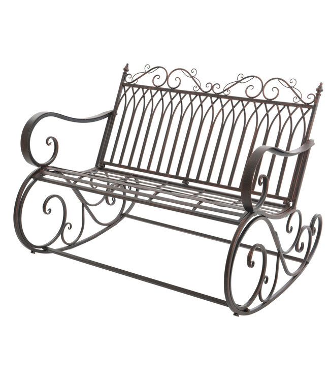 Banc berçant en fer