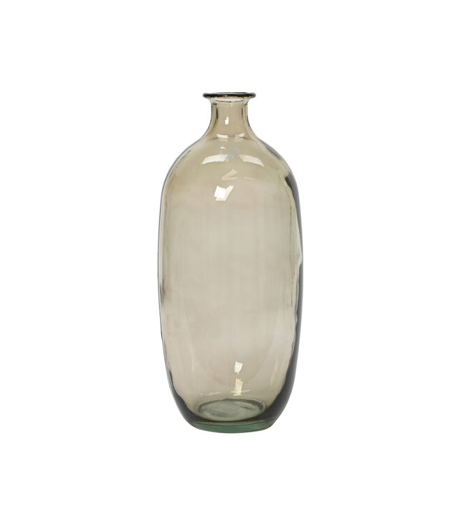 Vase en Verre Recyclé Sable | Beauté Durable et Natruelle