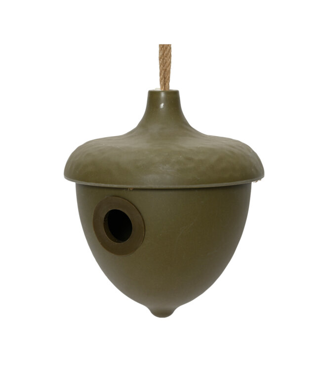 Nichoir noisette vert foncé 7 po