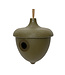 Nichoir noisette vert foncé 7 po