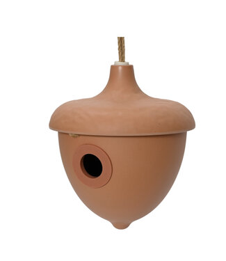 Nichoir noisette terracotta 7 po