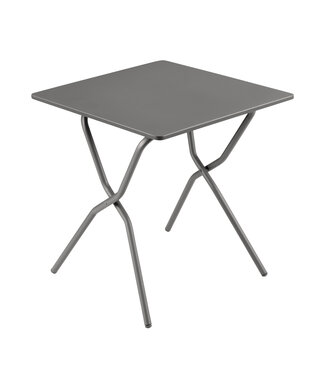 Lafuma mobilier Table de balcon carrée titane