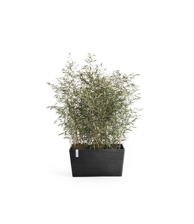 Ecopots Pot Paris gris fonce 31 po