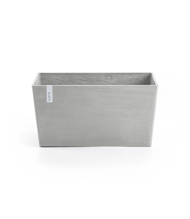 Pot Paris blanc-gris 31 po