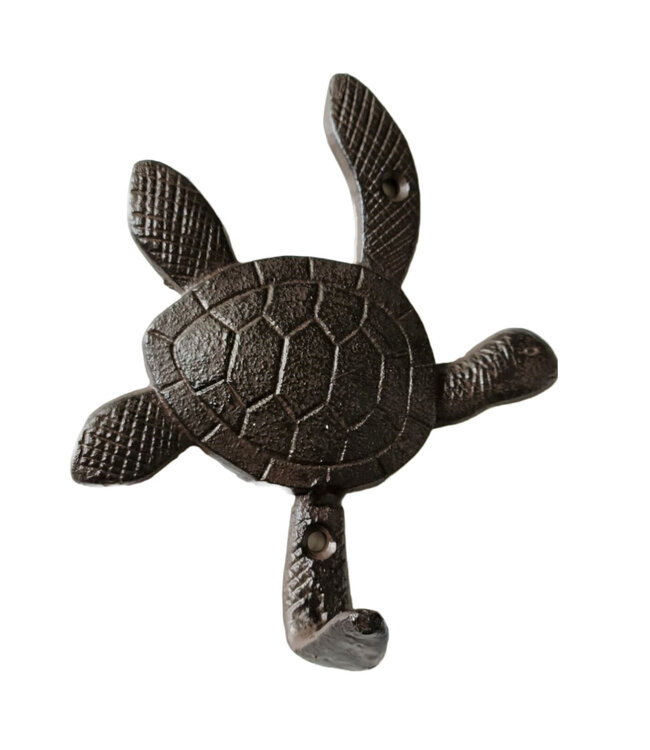 Crochet tortue brun 6 po