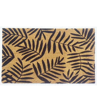 Tapis de coco feuillage