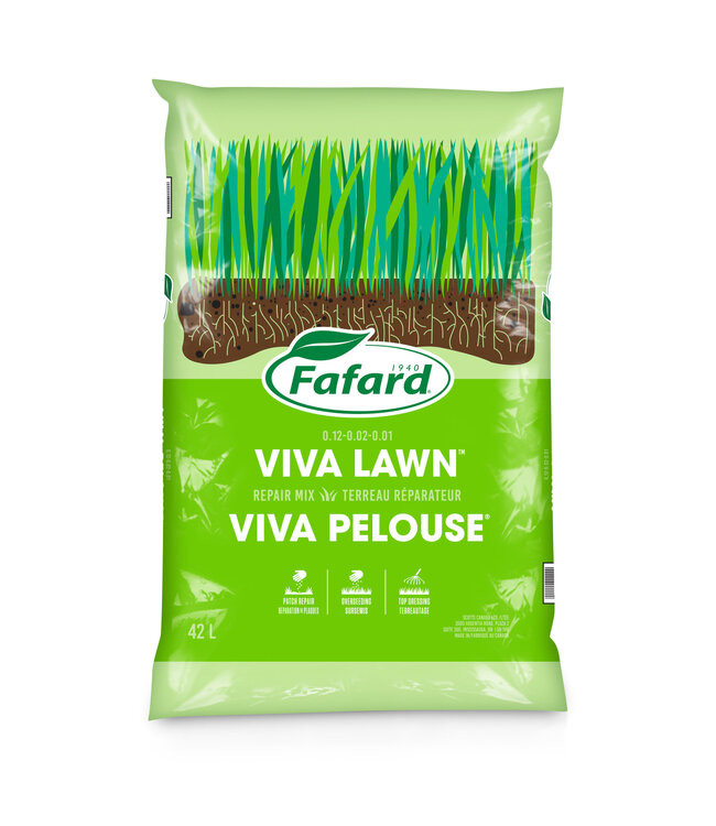 Terreau réparateur de pelouse | Solution complète pour une pelouse densifiée