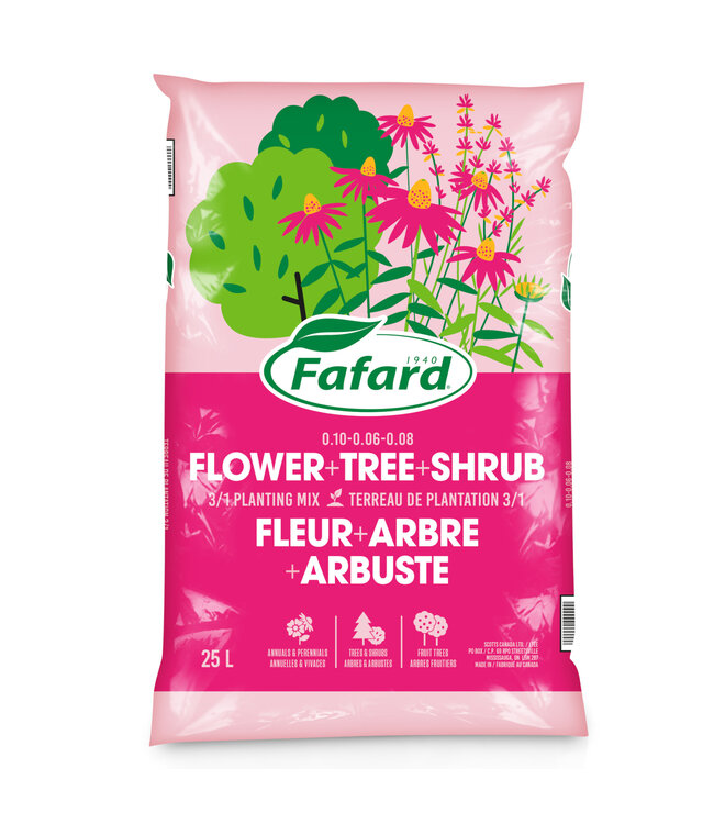 Terreau 3/1 fleur, arbre et arbuste