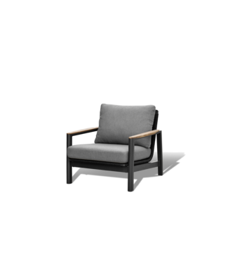 Protégé Casual Fauteuil Lakewood Canvas Flint grade B