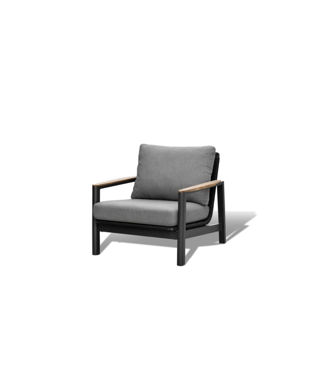 Fauteuil Lakewood Canvas Flint grade B