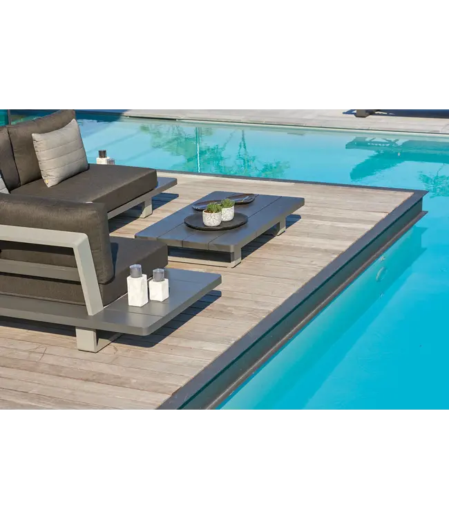 Life Outdoor Living Fitz Roy - Ensemble sectionnel aluminium (4 morceaux)