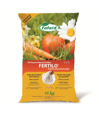 Fafard Engrais fertilo granule 5-3-3 tout usage 18kg