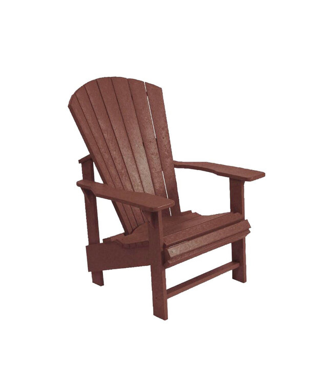 Chaise adirondack dos droit - Confort et durabilité