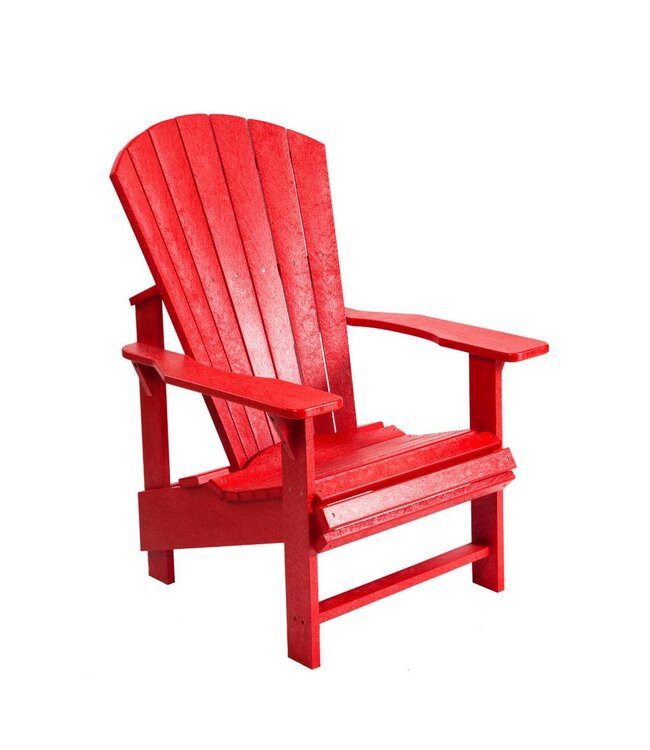 Chaise adirondack dos droit - Confort et durabilité