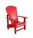 Chaise adirondack - Dos Droit