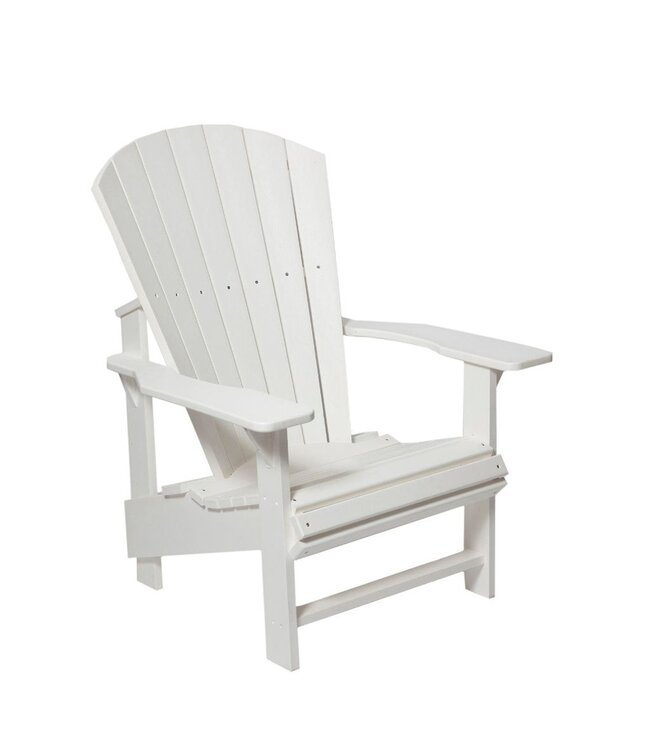 Chaise adirondack dos droit - Confort et durabilité