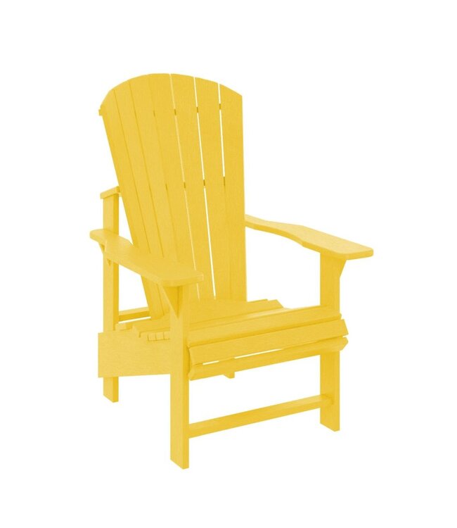 Chaise adirondack dos droit - Confort et durabilité