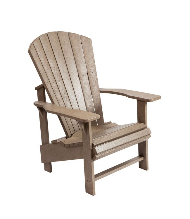 Chaise adirondack dos droit - Confort et durabilité