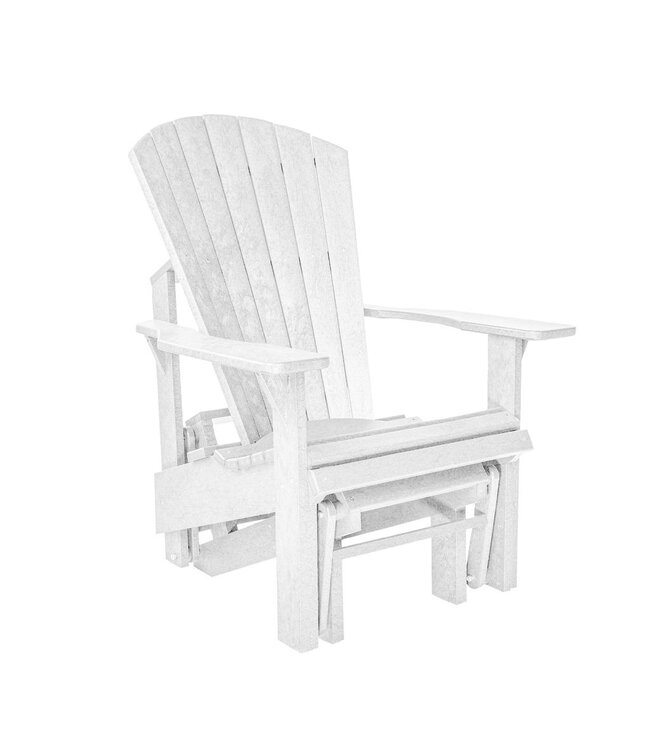 Chaise Adirondack oscillante | Confort et mouvement
