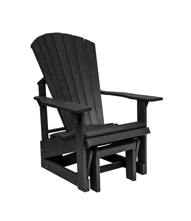 Chaise Adirondack oscillante | Confort et mouvement