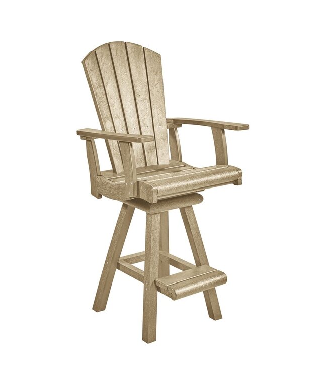 CRP Products Chaise de Bar Pivotante avec Accoudoirs | Confort et Style pour votre Espace