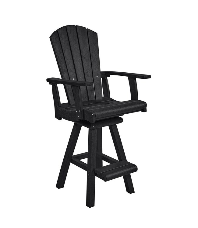 CRP Products Chaise de Bar Pivotante avec Accoudoirs | Confort et Style pour votre Espace