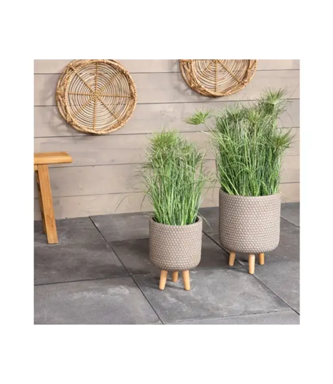 Cache-Pot Zoé sur Pieds | Élégance et Hauteur pour Vos Plantes