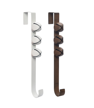 Accroche couronne grelots métal 16 po