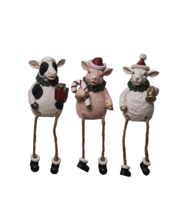 Figurine décorative pattes retombantes