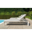Chaise longue Delta multi-positions | Confort Haut de Gamme pour Terrasse et Jardin