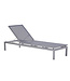 Ratana Toscana chaise longue grise par Ratana