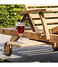 Chaise longue Capri ultra teck | Parfaits  instants de relaxation extérieure